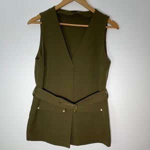 Rivera Island vest with belt size 10